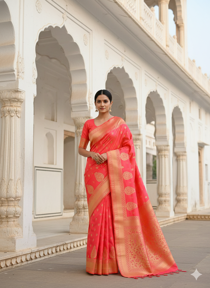 Mashru Silk Saree
